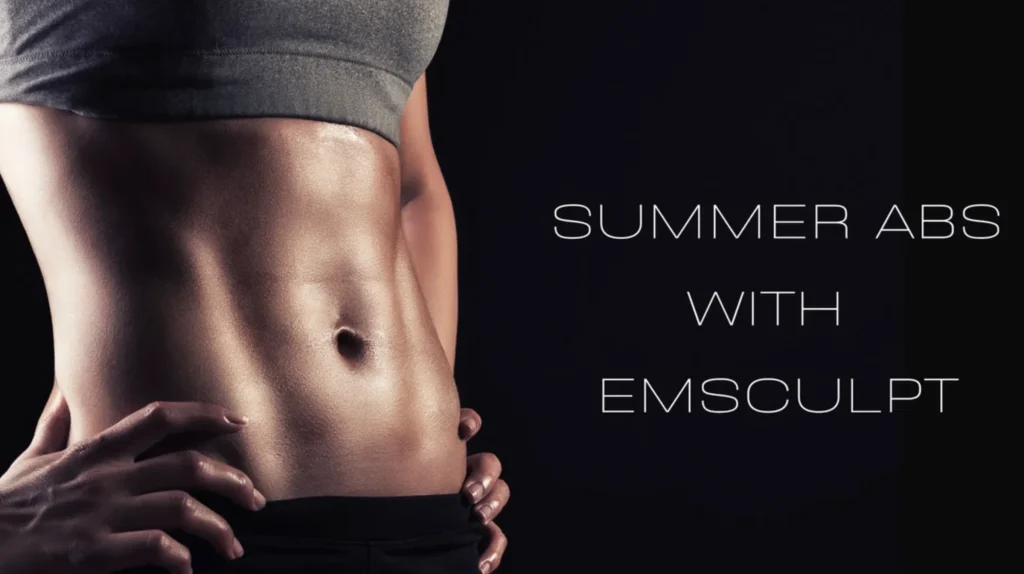 sculpted abs